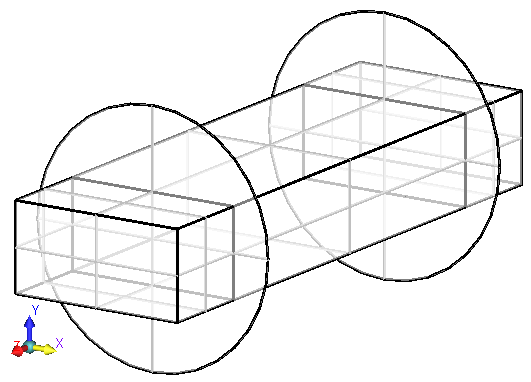 Image of Circular Cavity Rectangular Wave Guide